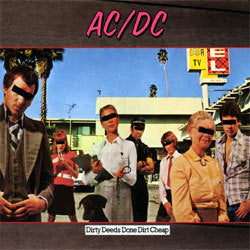 AC/DC ”Dirty Deeds Done Dirt Cheap” LP