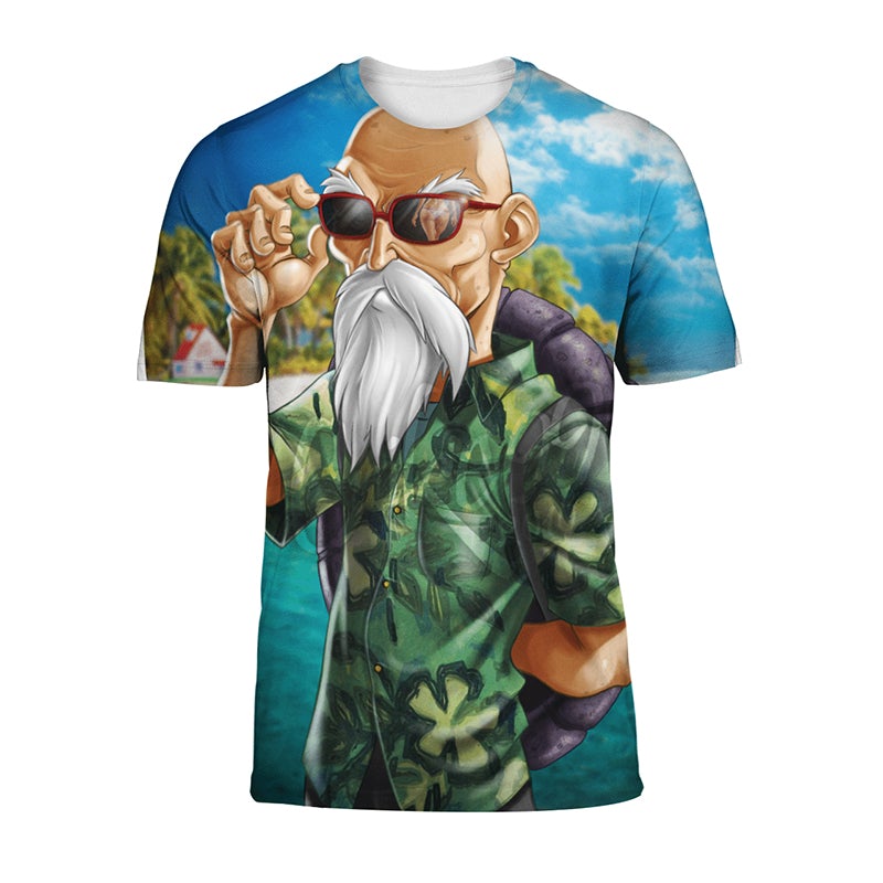 Dragon Ball Master Roshi Hawaiian Ha37779