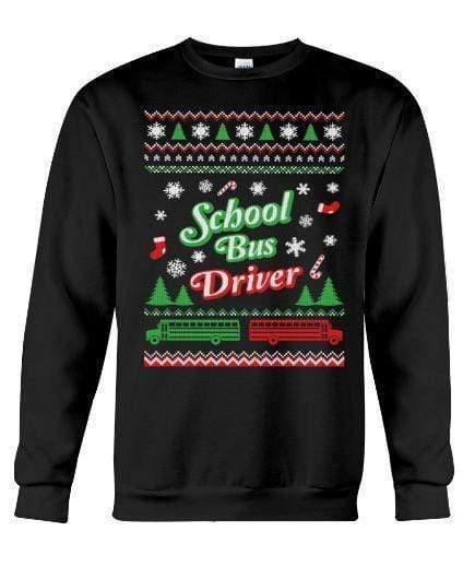 School Bus Driver – Unisex – Sizes Small to 5XL Ugly Christmas Sweater