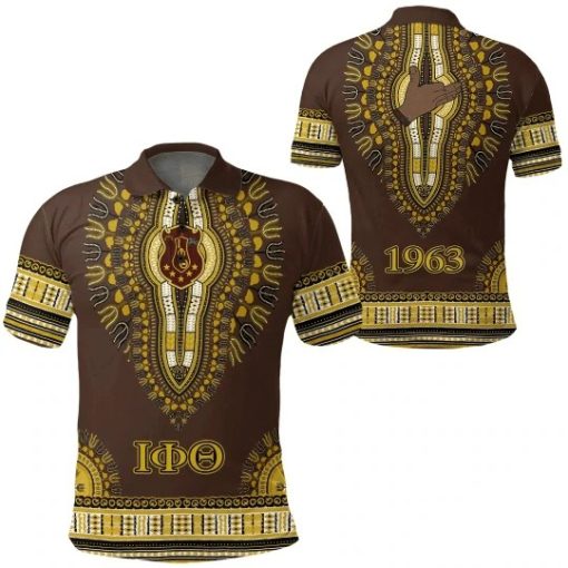 Iota Phi Theta Dashiki Polo Shirts