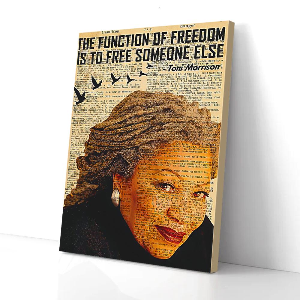 Bestieship Toni Morrison Black Lives Matter Canvas Wall Art