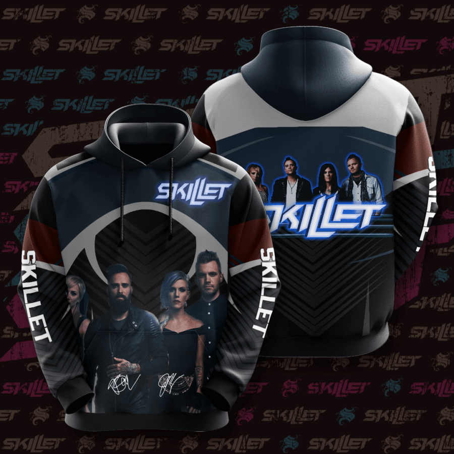 Skillet No1820 Custom Hoodie 3D PoshmarkStore