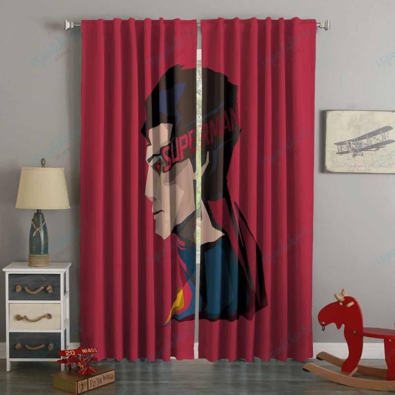 3D Printed Superman Style Custom Living Room Curtains