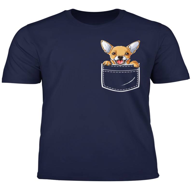 Chihuahua In Your Front Pocket T Shirt Dog Puppy Gifts Women