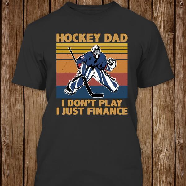 Famille Gift – Hockey Dad – Goalie Son – T-Shirt – Sothwarm