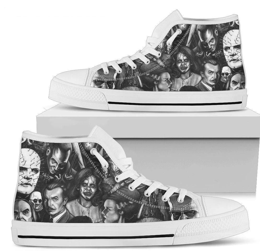 Most Favorite Horror Character Sneakers High Top Shoes High Top Shoes Anime  High Top Shoes VA95 - Sneaker Anime Collection x Moderndaydecors