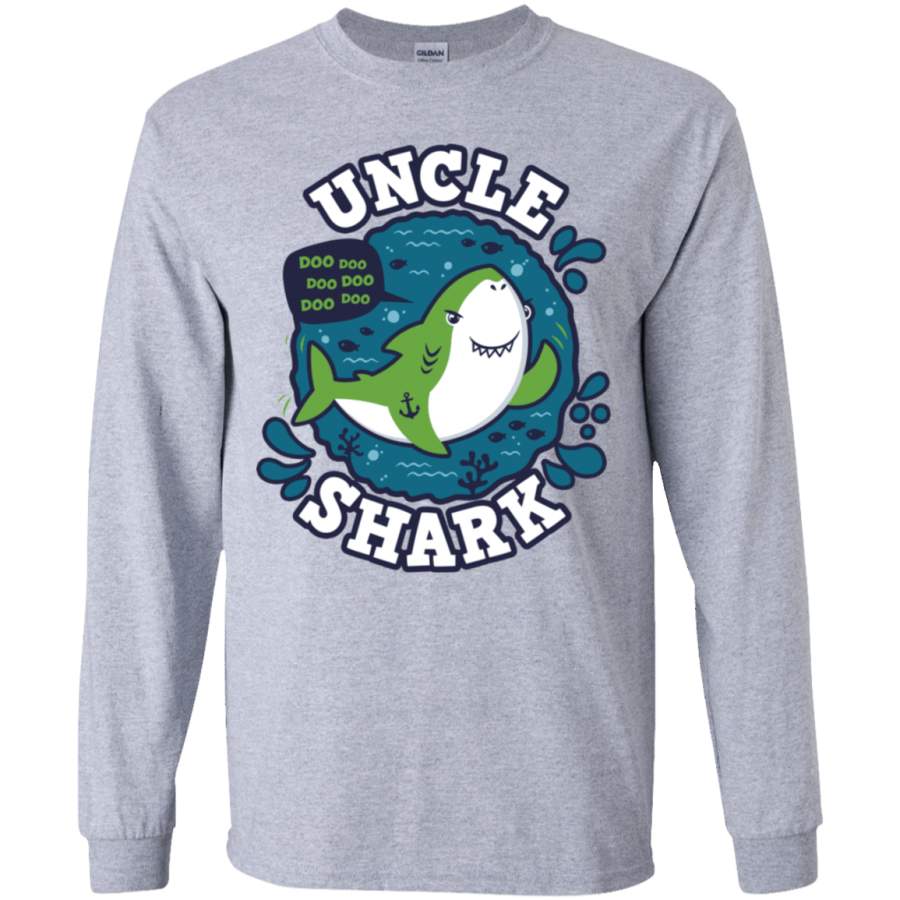 Shark Family trazo – Uncle Youth Long Sleeve T-Shirt