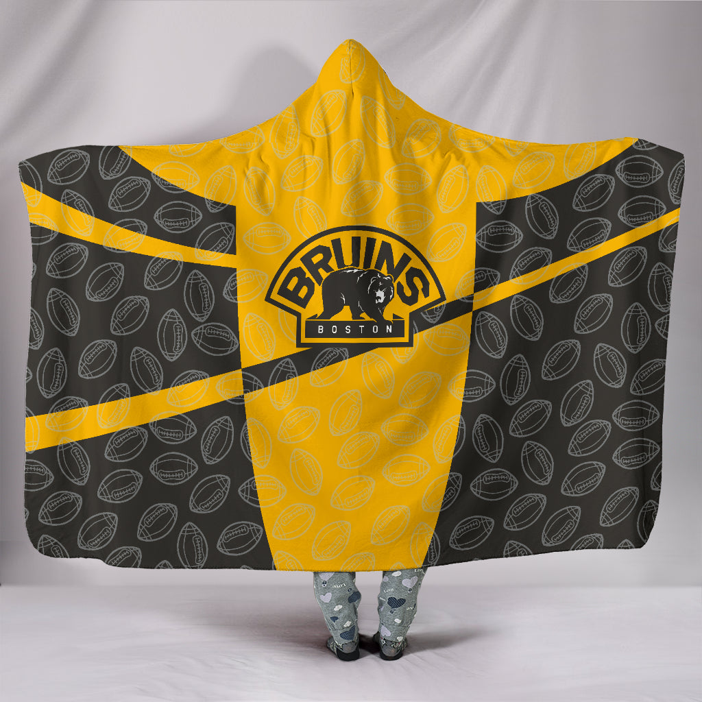 Boston Bruins Gift For Fan 3D Full Printing Hooded Blanket 5776