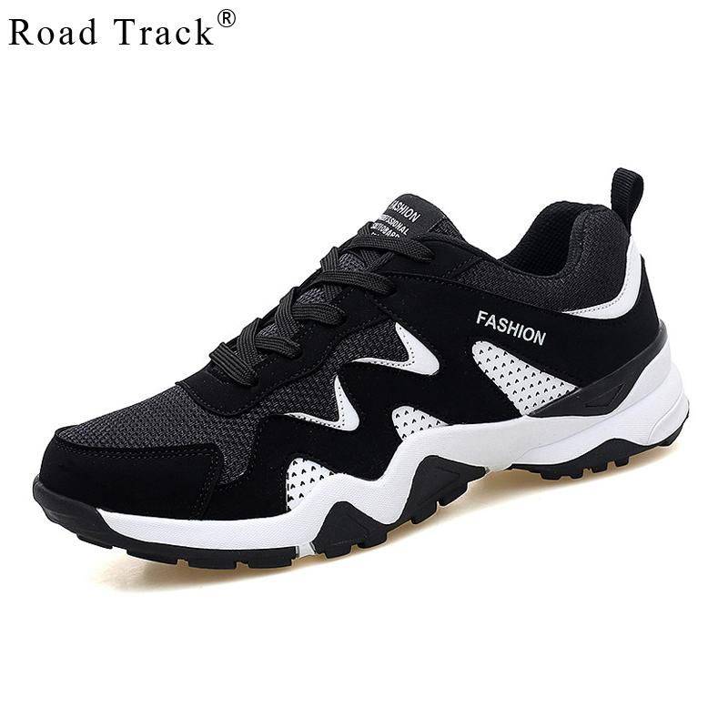 Road Track Men Casual Shoes Breathable Height Increasing Hard-Wearing Sneakers Anti-Odor Dad Sneaker Male Shoes Adult
