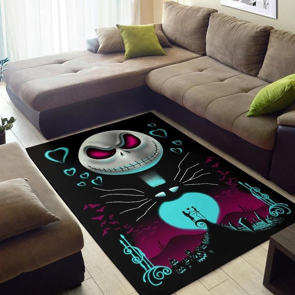 Nightmare Before Christmas Area Rug