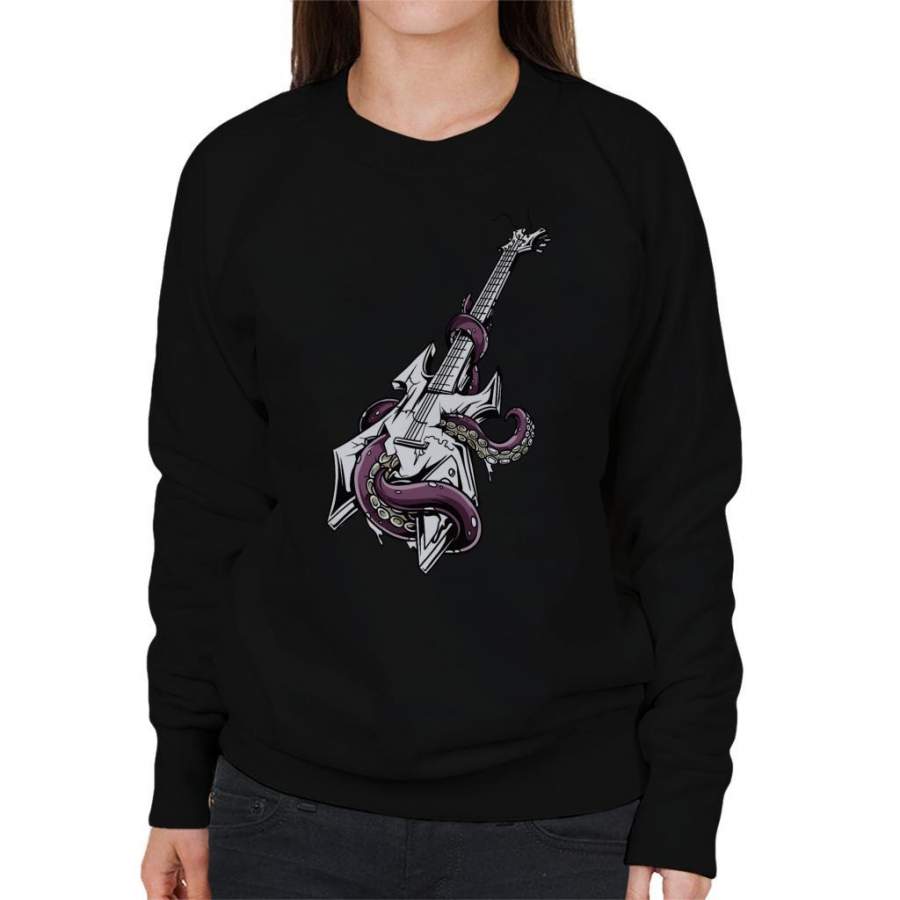 Octopus Guitar Women’s Sweatshirt