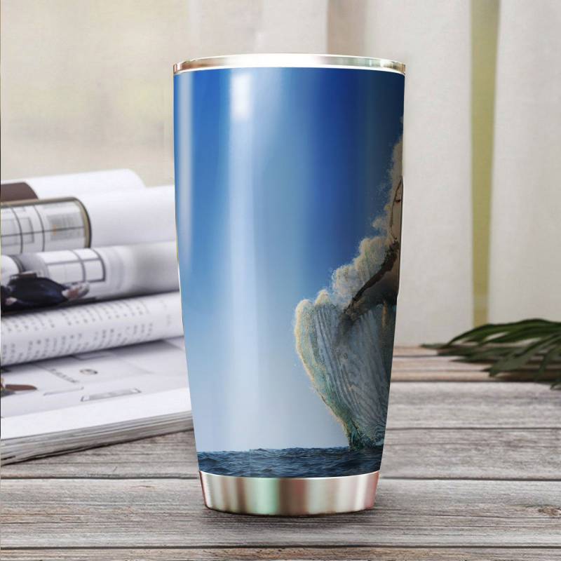 Artsyhomes [Tumbler] Love Shark Stainless Steel-127