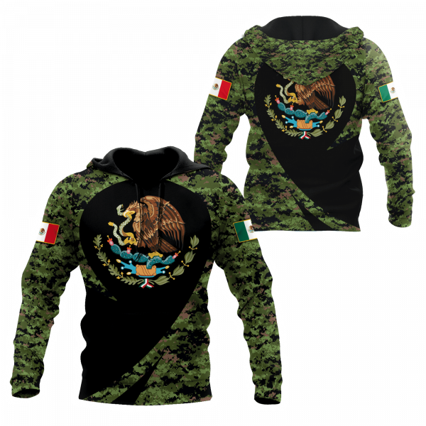 Mexico 3D All Over Printed Hoodie Mh17042102