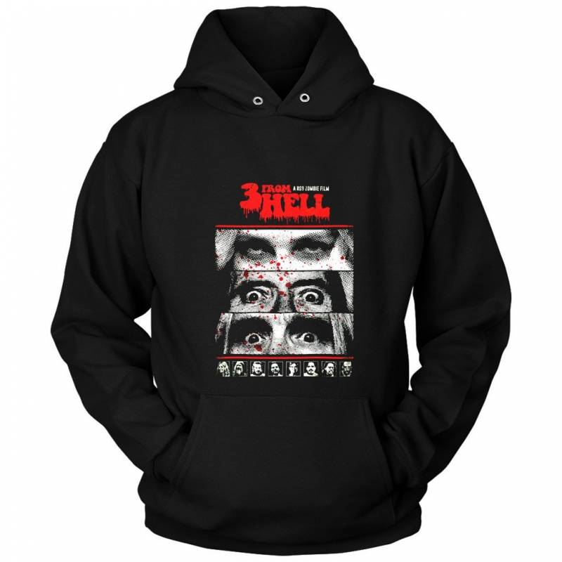 3 From Hell Movie Horror Rob Zombie Devil Unisex Hoodie