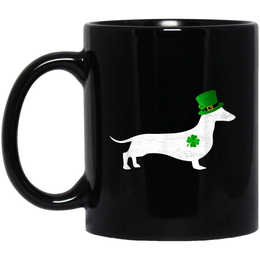 Dog Lover Gifts St Patricks Day Dachshund Puppy Mug