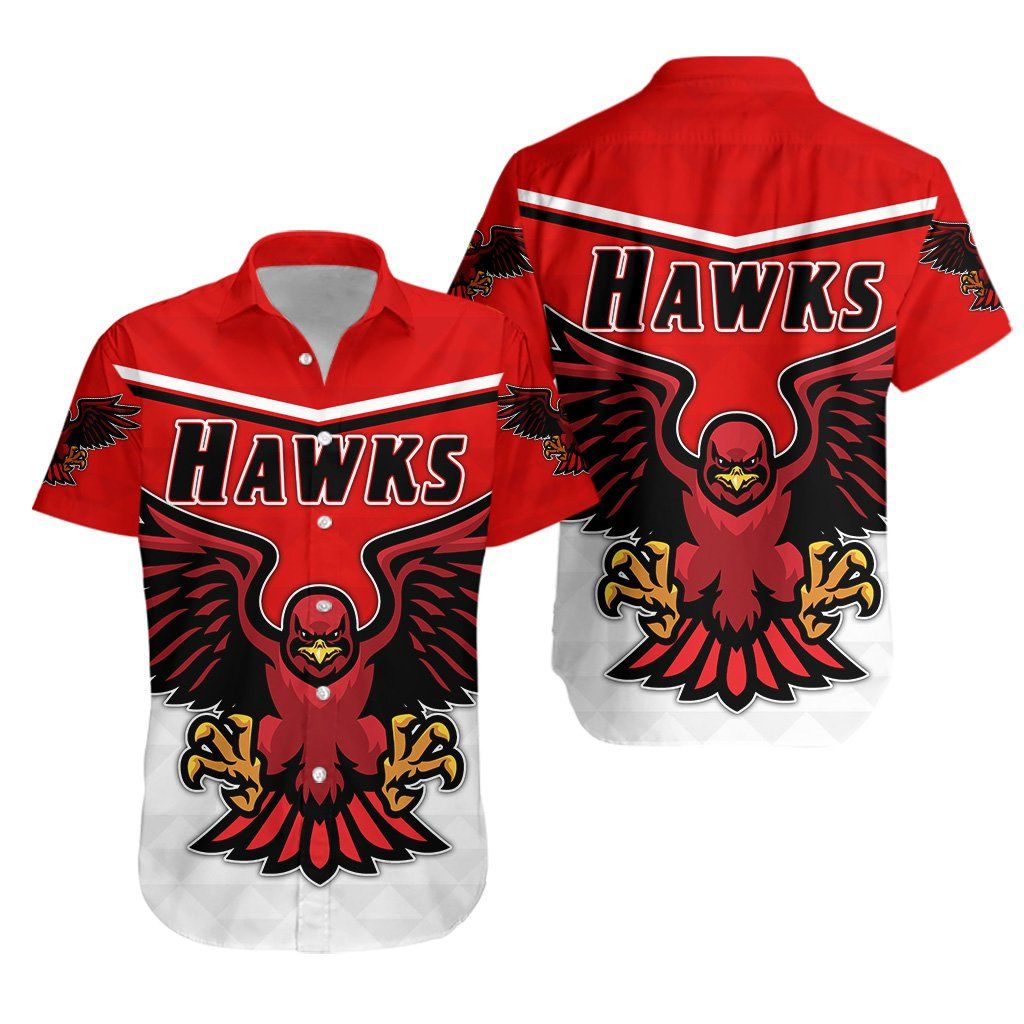 Australia Basketball Hawaiian Shirt The Hawks Th5