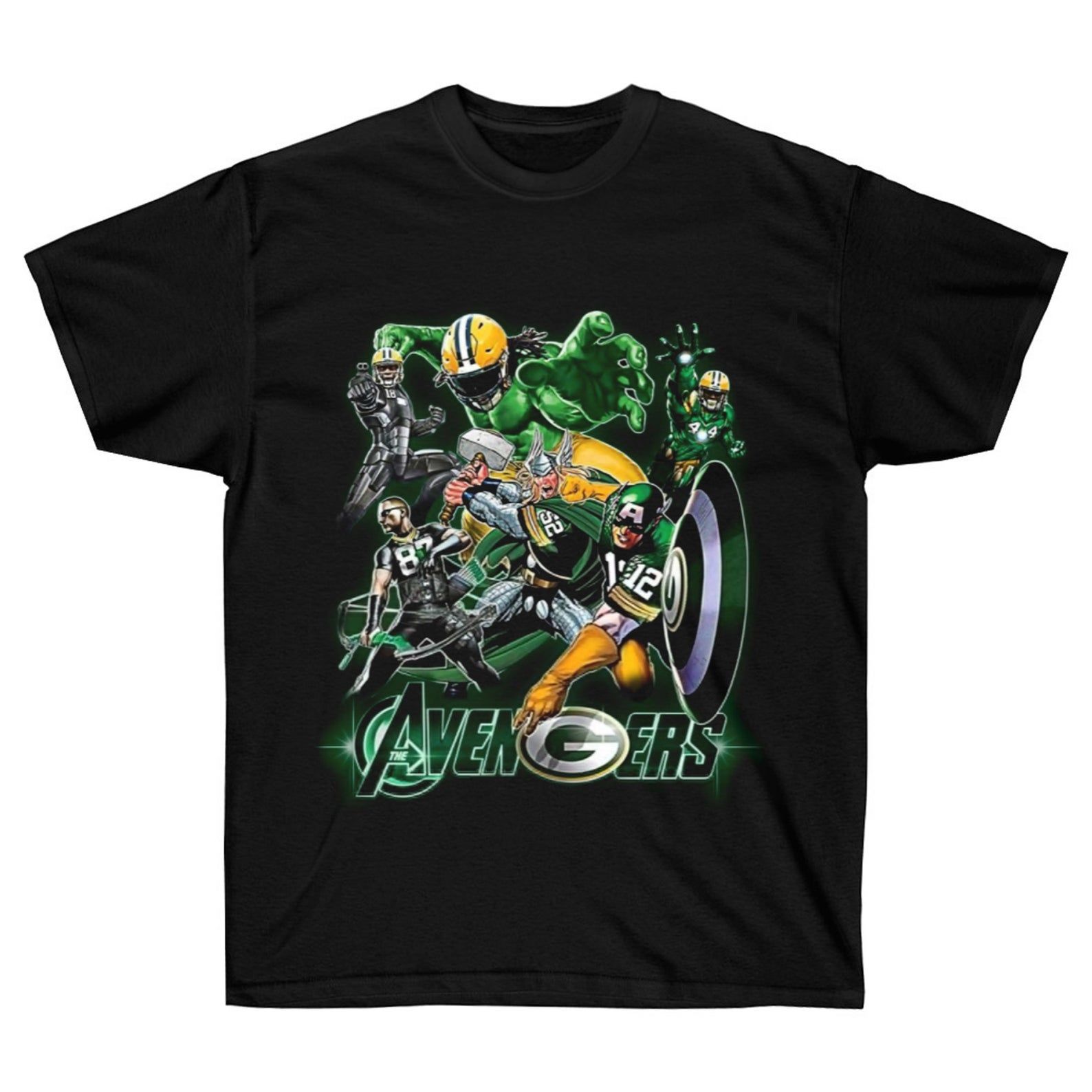 Funny Green Bay Packers Avenger Gift Shirt For Fan Green Bay Packers Shirt Green Bay Packers Tshirt Green Bay Packers T Shirt