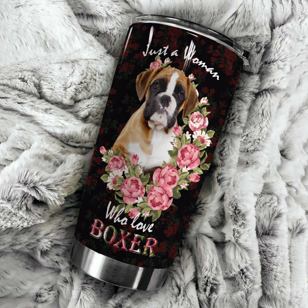 Boxer Flower Nis Tumbler