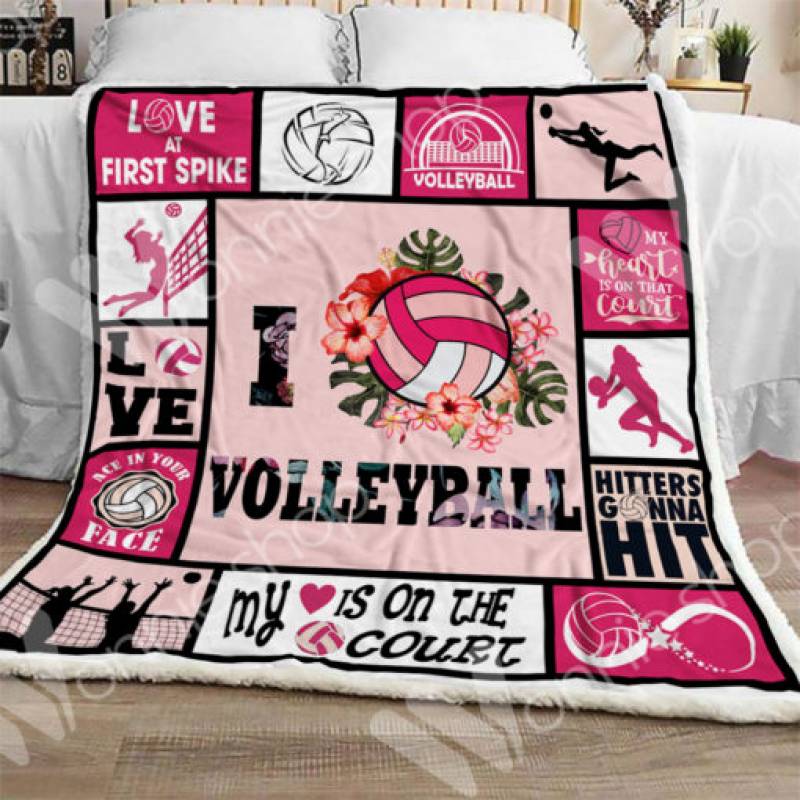 Volleyball Sherpa Blanket OCT0702 81O56