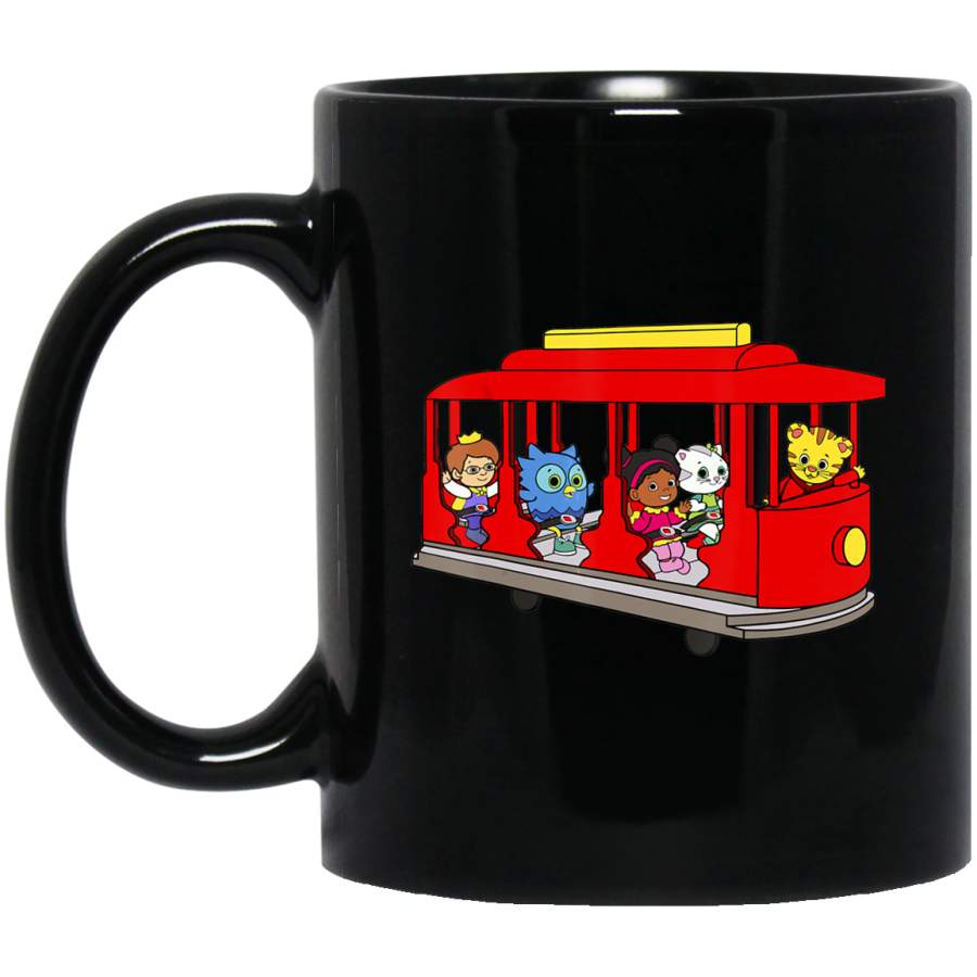 Vebyhogh – Daniel Tiger And Friends On The Trolley Coffee Mug