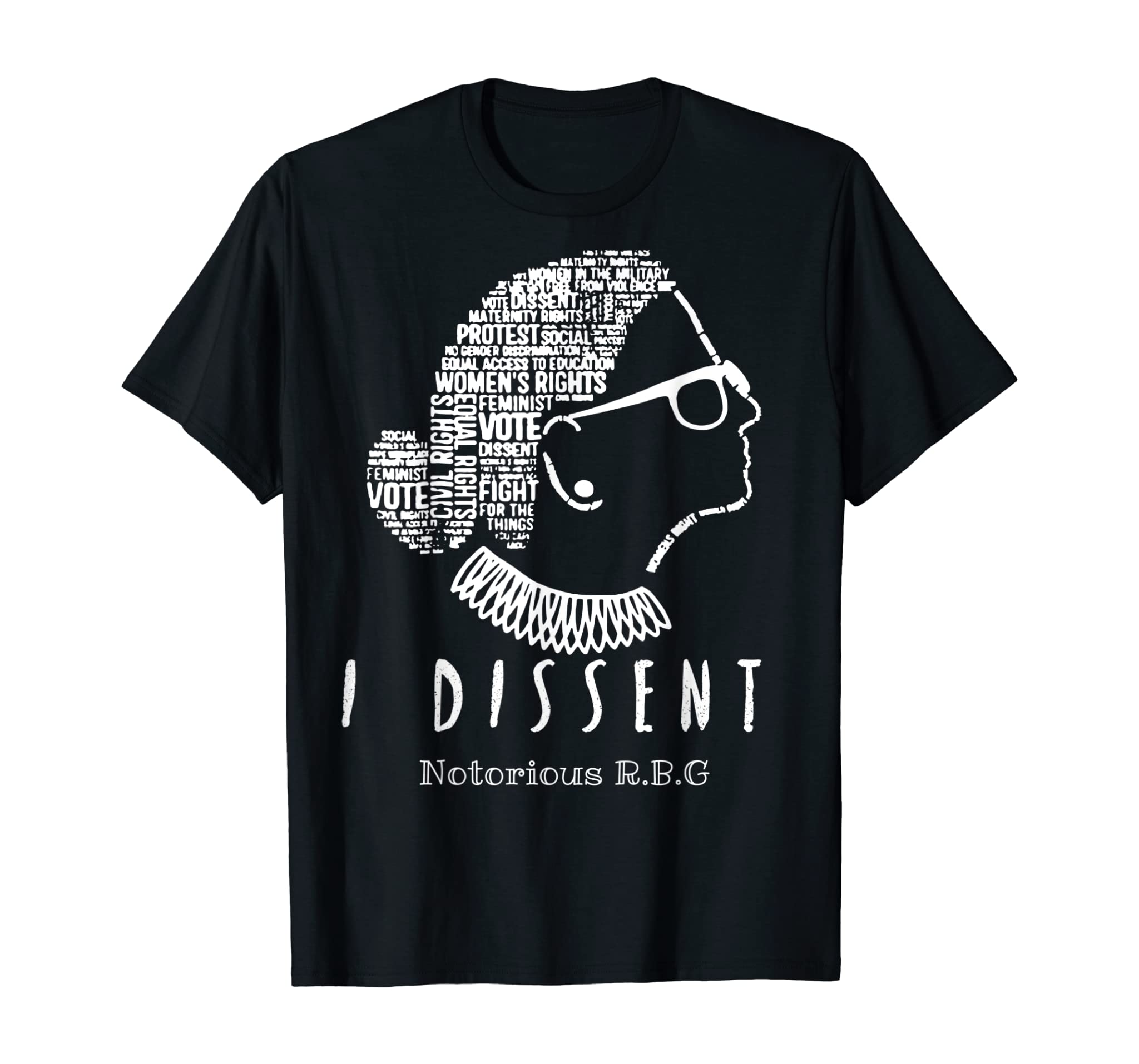 Notorious Rbg Ruth Bader Ginsburg I Dissent Women Tshirt