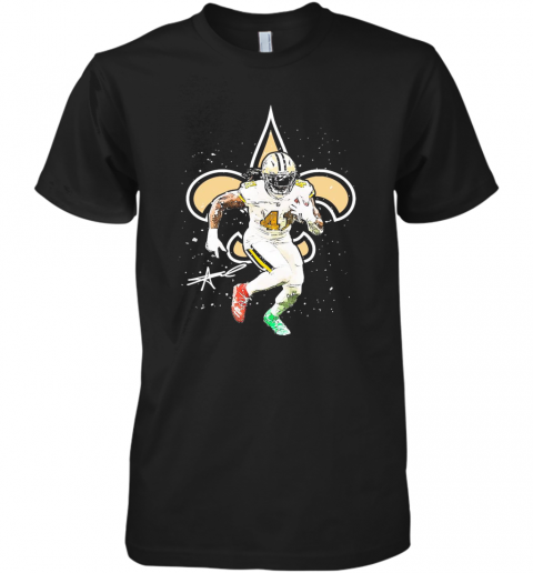 New Orleans Saints Alvin Kamara Signature Premium Men’S T-Shirt