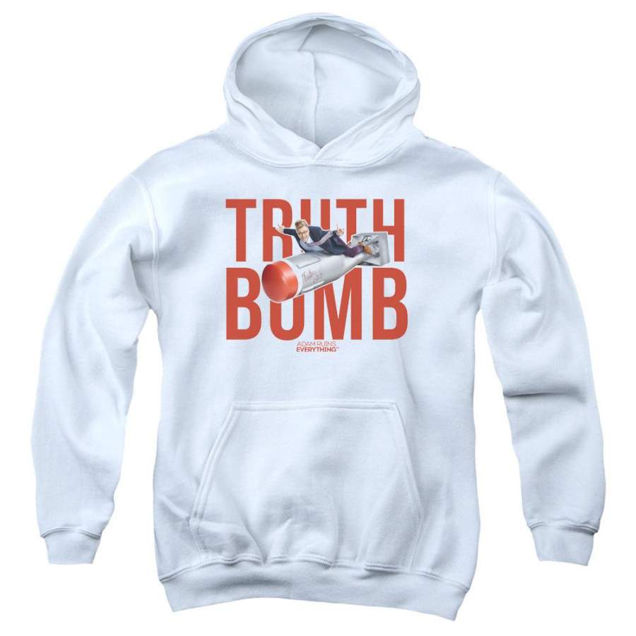 Adam Ruins Everything Truth Bomb Youth Hoodie (Ages 8-12)