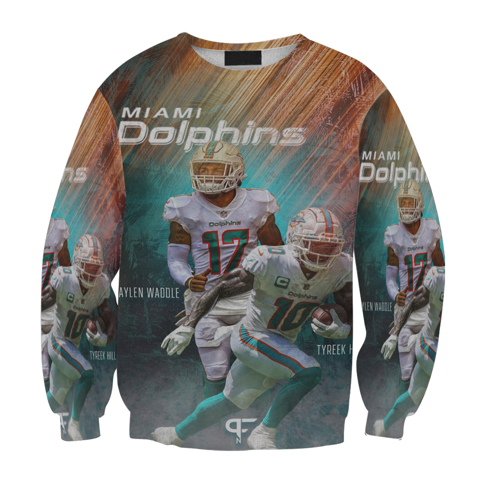 Miami Dolphins Players2 Gift For Fan 3D Full Printing Sweatshirt