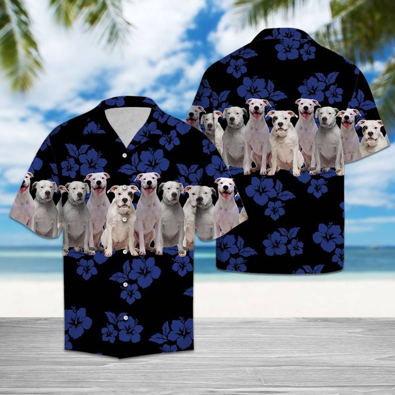 Awesome Dogo Argentino Hawaii Shirt Ha13873