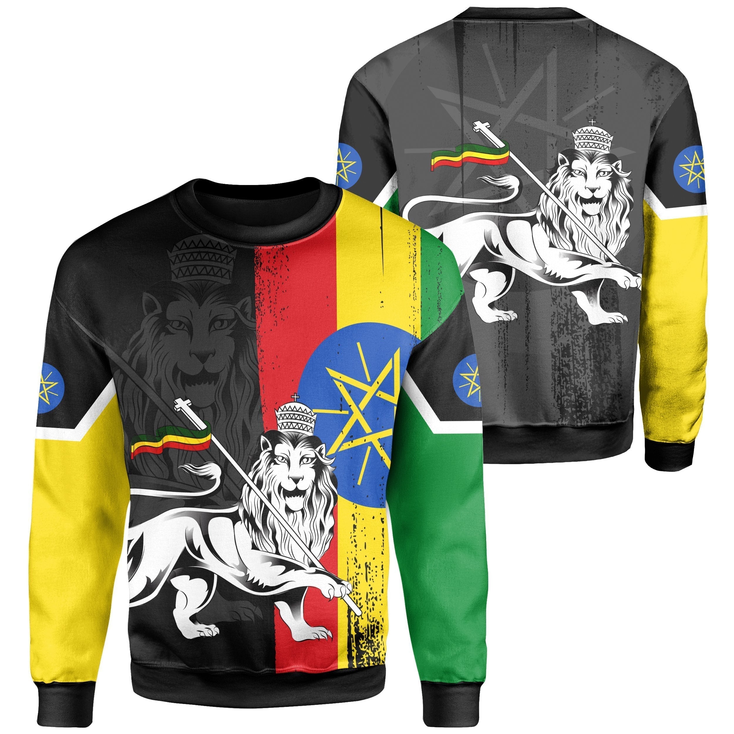 African Sweatshirt – Ethiopia Lion Sweatshirt