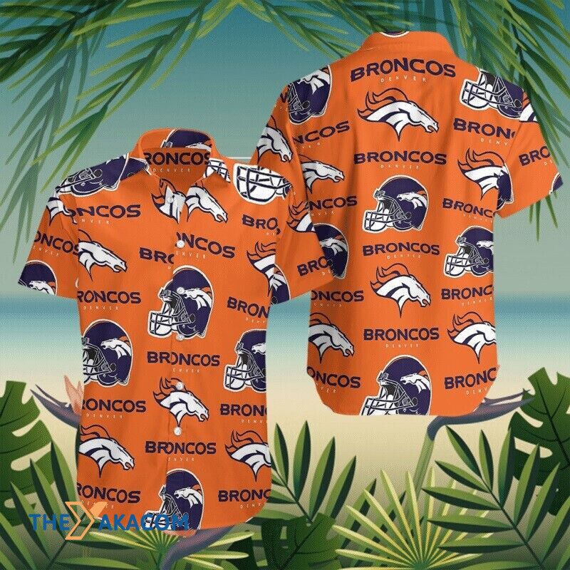 Denver Broncos Helmets Great Nfl Gift Short Sleeve Hawaii Shirt Ha87428