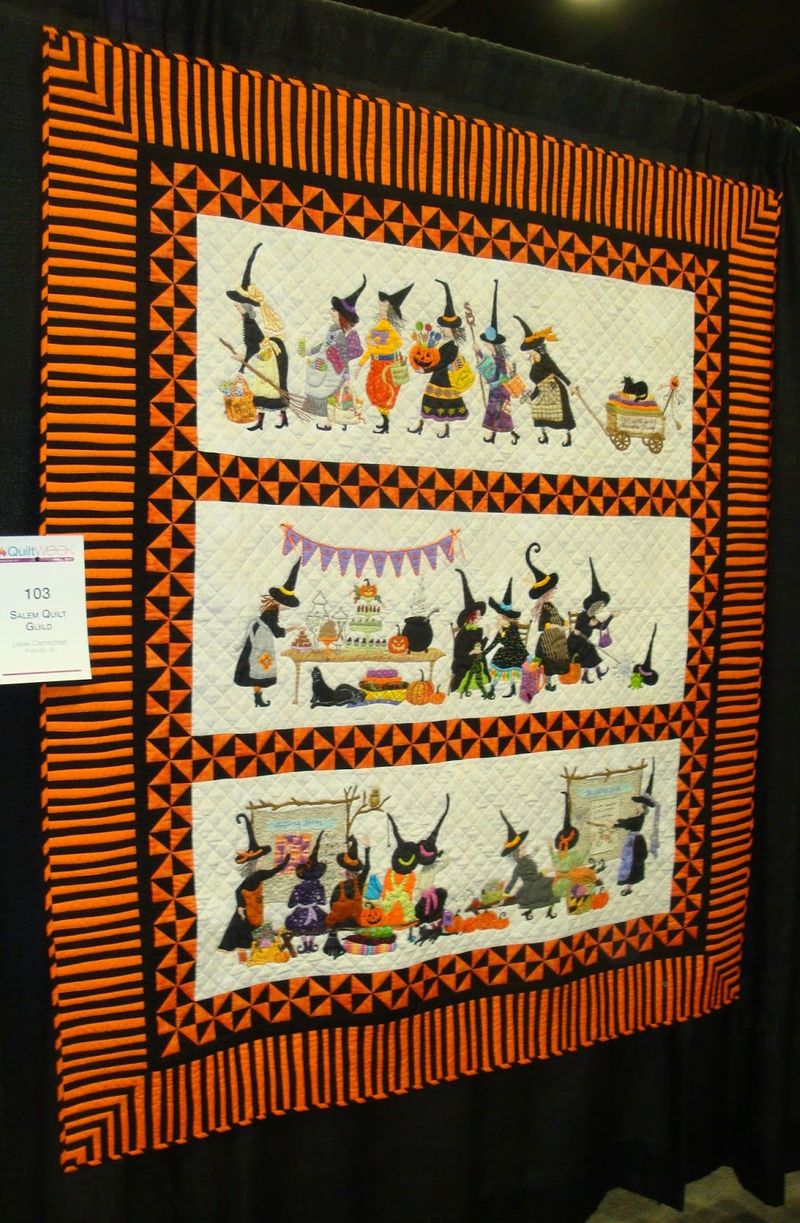 Witches Halloween – Quilt Blanket