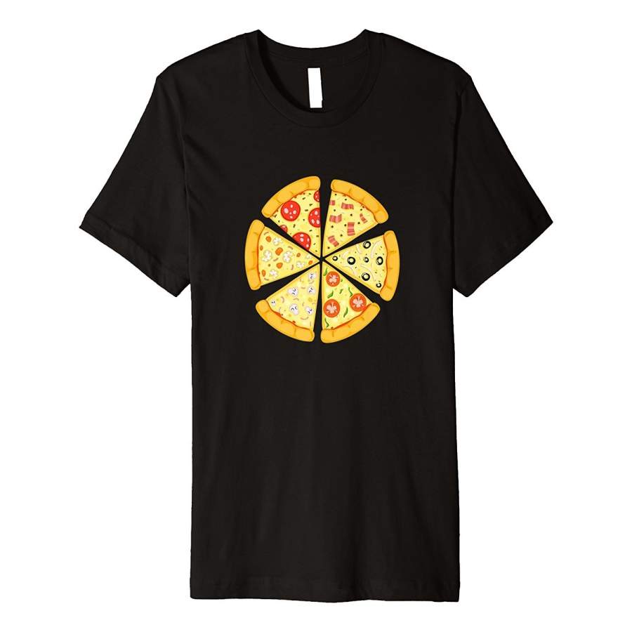 Pizza | Sweet & Cool T-Shirt & Gift Men Fashion Cotton T-Shirt