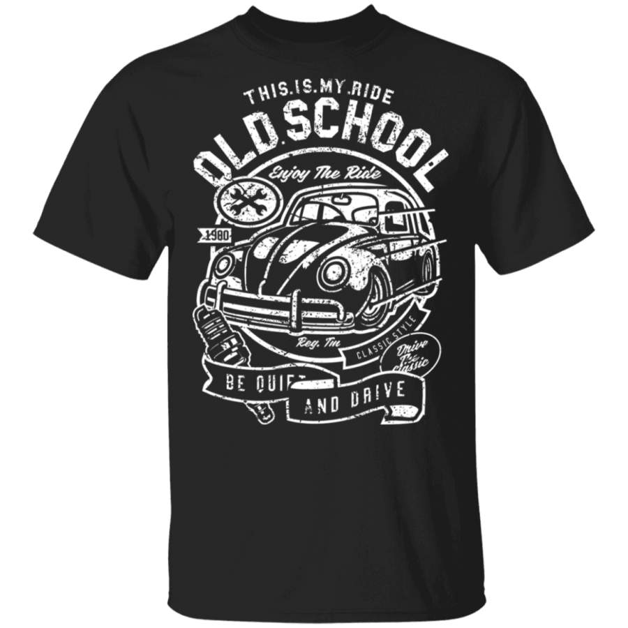 THIS IS MY RIDE T Shirt OLD SCHOOL BEETLE ENJOY THE RIDE S-3XL