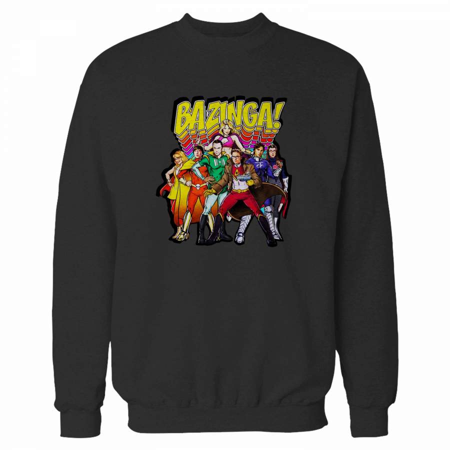 Bazinga All Character Sweatshirt