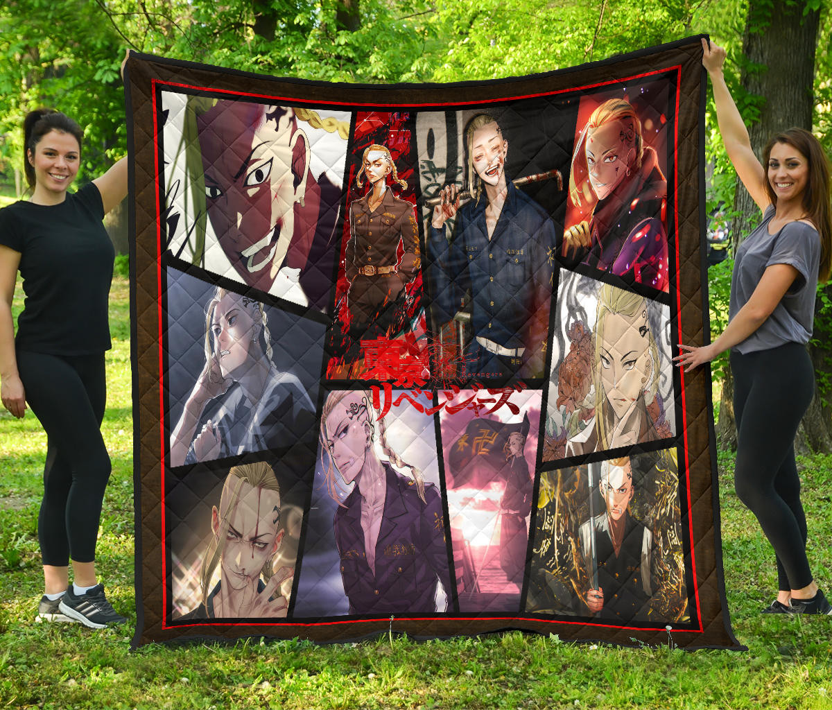 Ken Ryuguji Draken Tokyo Revengers Premium Quilt Blanket Anime Home Decor Custom For Fans Na060804