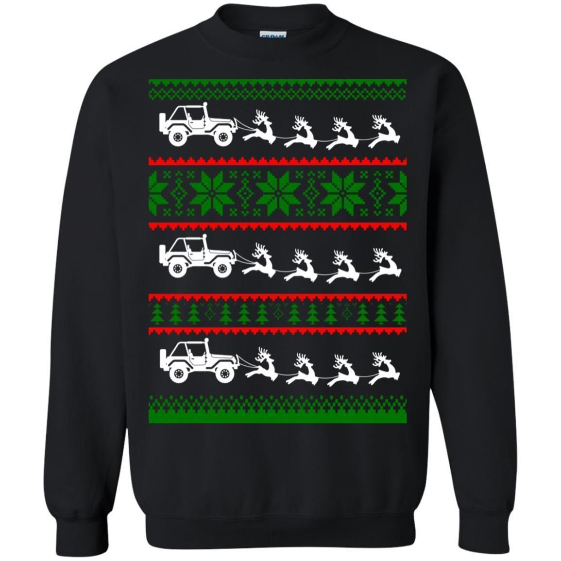 Check out this awesome Jeep Ugly Christmas sweater