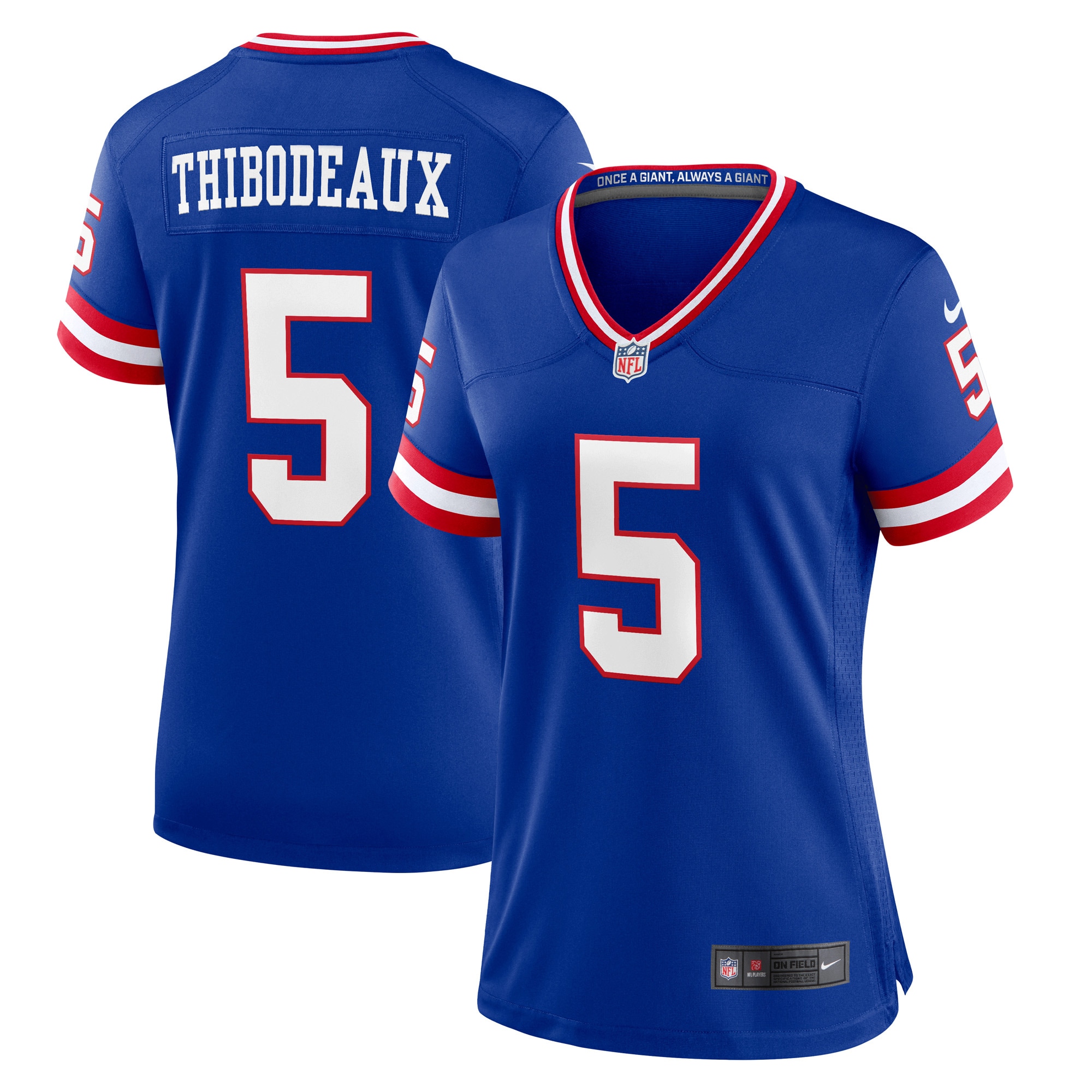 Women’s New York Giants Kayvon Thibodeaux Royal Player Jersey 2