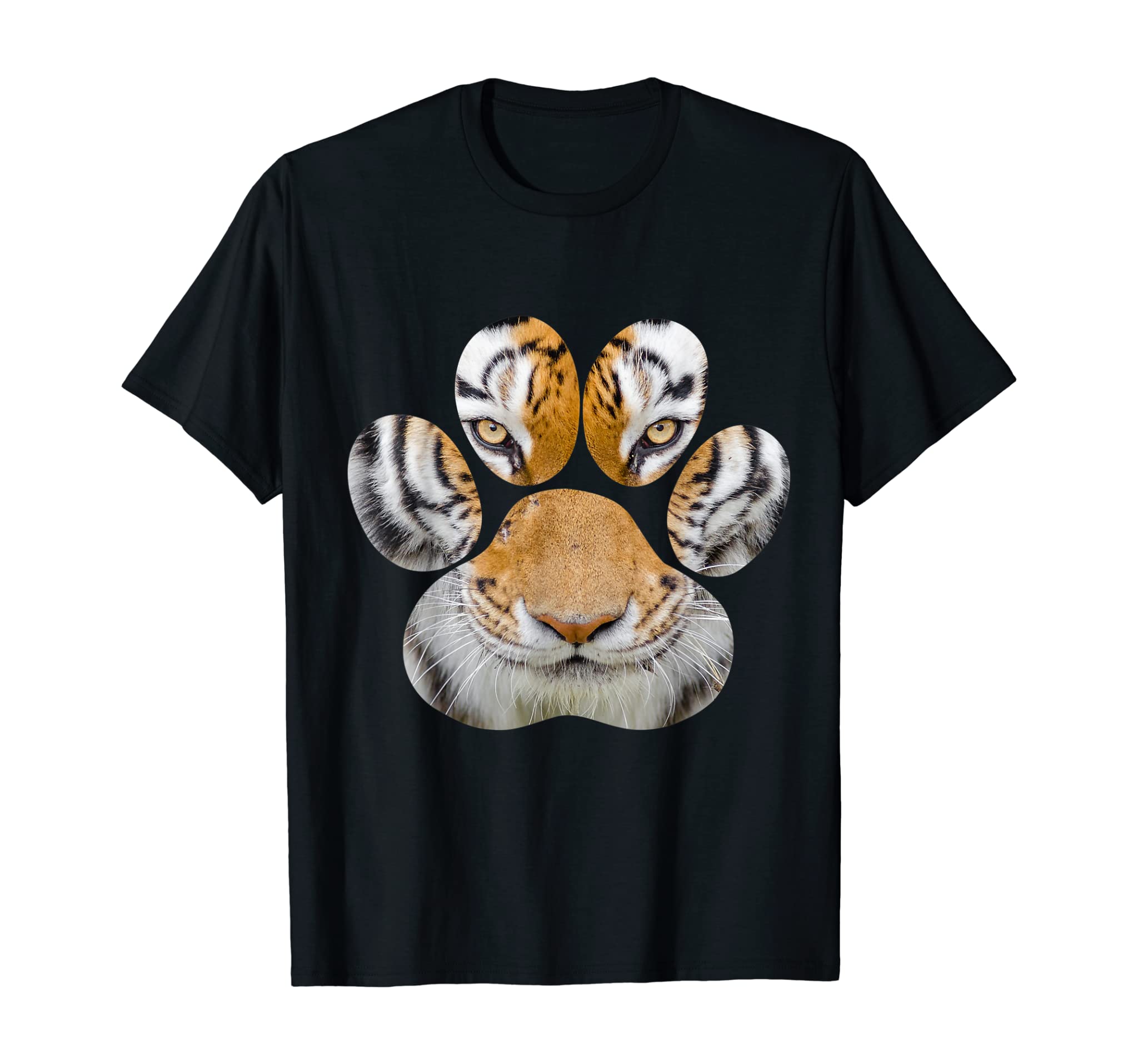 Tiger Eyes Paw Animal Cat Leopard Lion Gift T-Shirt