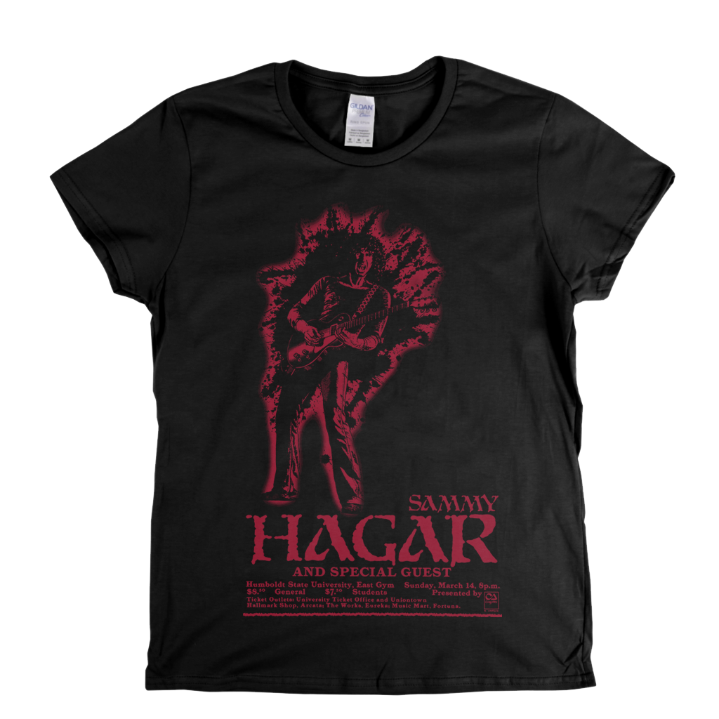 Sammy Hagar And Special Guest Womens T-Shirt