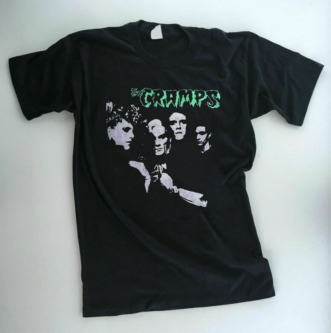 Vintage T-Shirt The Cramps Vintage Rare Reprint Size S – 5XL