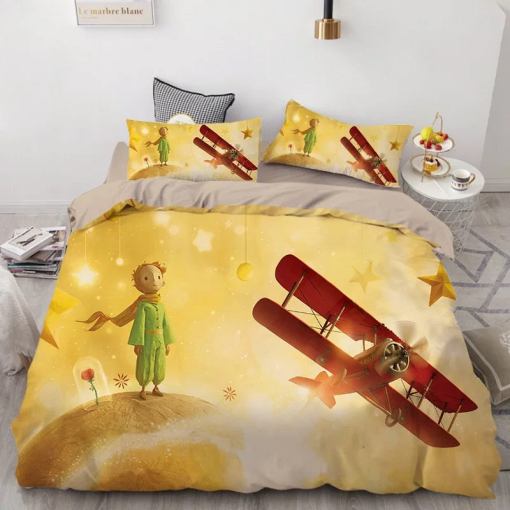 The Little Prince Le Petit Prince 5 Duvet Cover Pillowcase Home Decor 3D Bedding Set