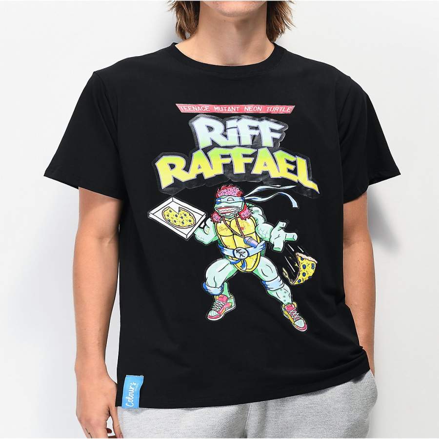 Colours Riff Raff Rafael Black Unisex T-Shirt