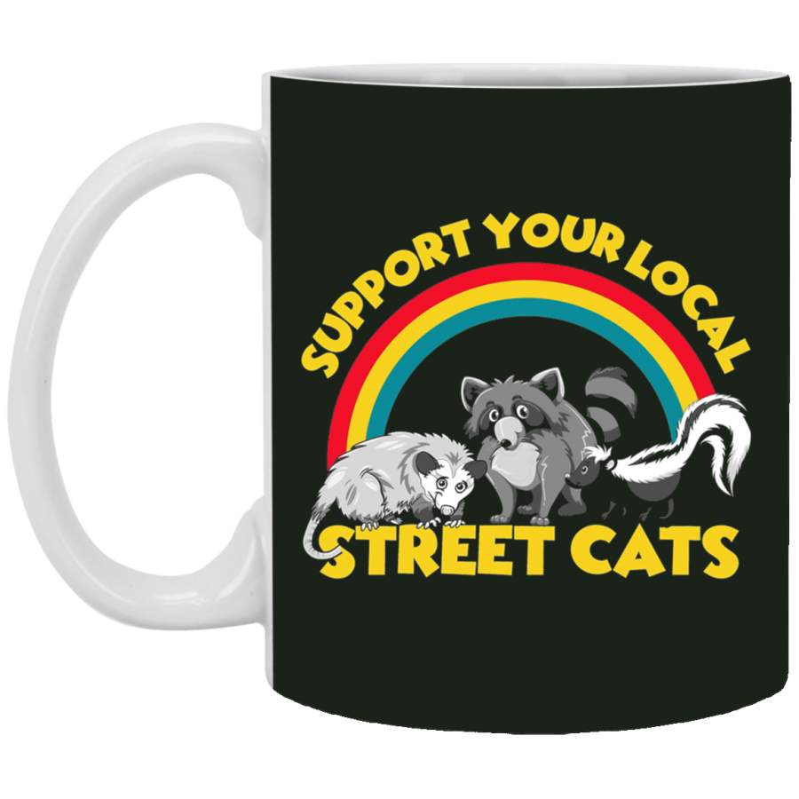 Your Local Street Cats Mug Retro Vintage Mug