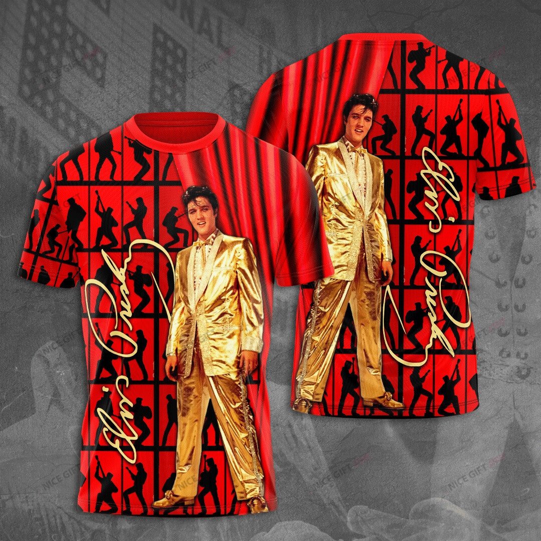 Elvis Presley 3D T-Shirt 3Ts-U0C9