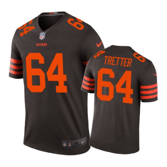 Cleveland Browns #64 Jc Tretter Nike Color Rush Jersey