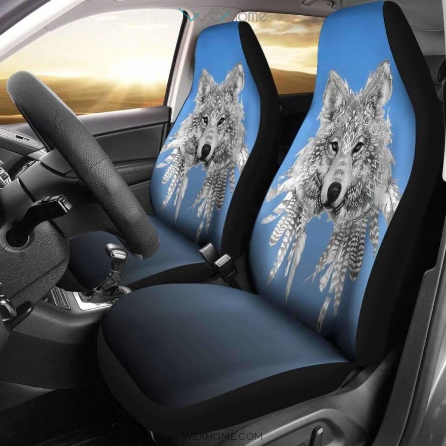 Spirit Animal Wolf Car Seat Covers Amazing Gift Ideas Best Car Decor 2021