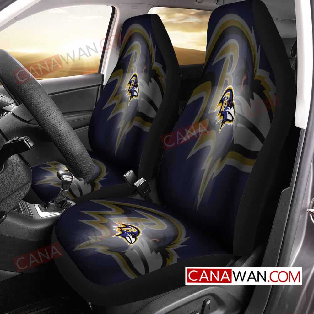 Baltimore Ravens Style062 3D Customized Personalized Car Seat Cover