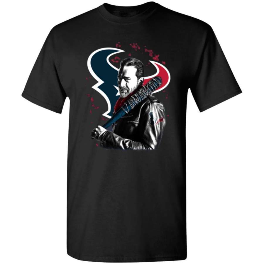 Amazing tee The Walking Dead Negan Houston Texans Shirt