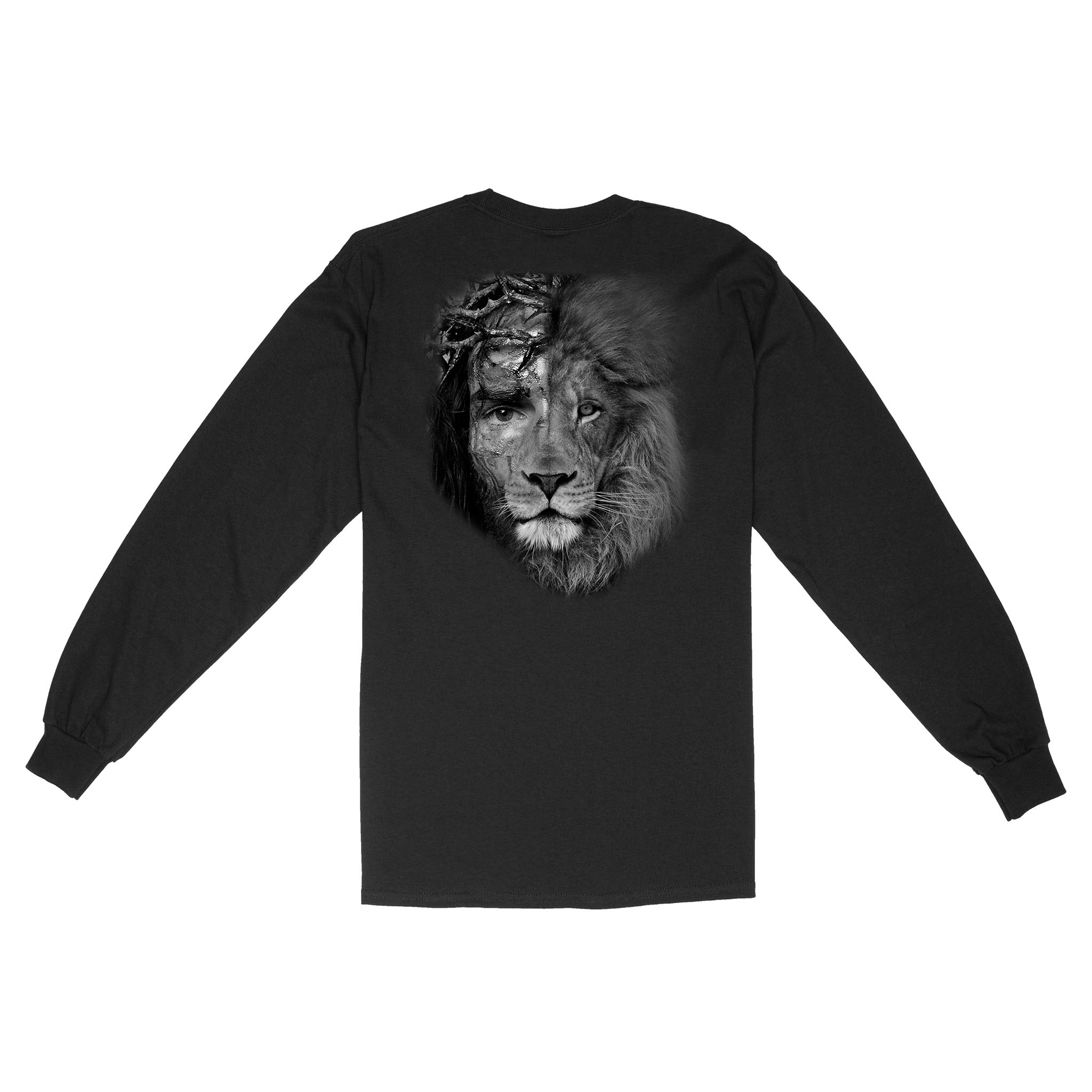 Christian Shirt, Gifts For Christian, The Lion Of Judah Unisex Long Sleeve